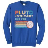 Pluto Never Forget 1930 Meaningful Gift 2006 Vintage Funny Lover Gift Sweatshirt