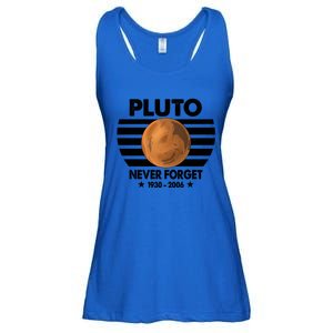 Pluto Never Forget Gift Ladies Essential Flowy Tank