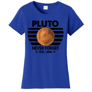 Pluto Never Forget Gift Women's T-Shirt