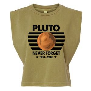 Pluto Never Forget Gift Garment-Dyed Women's Muscle Tee