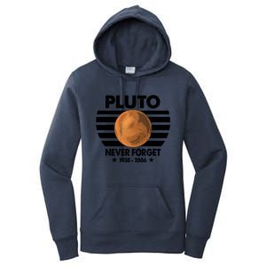 Pluto Never Forget Gift Women's Pullover Hoodie