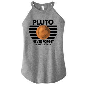 Pluto Never Forget Gift Women's Perfect Tri Rocker Tank