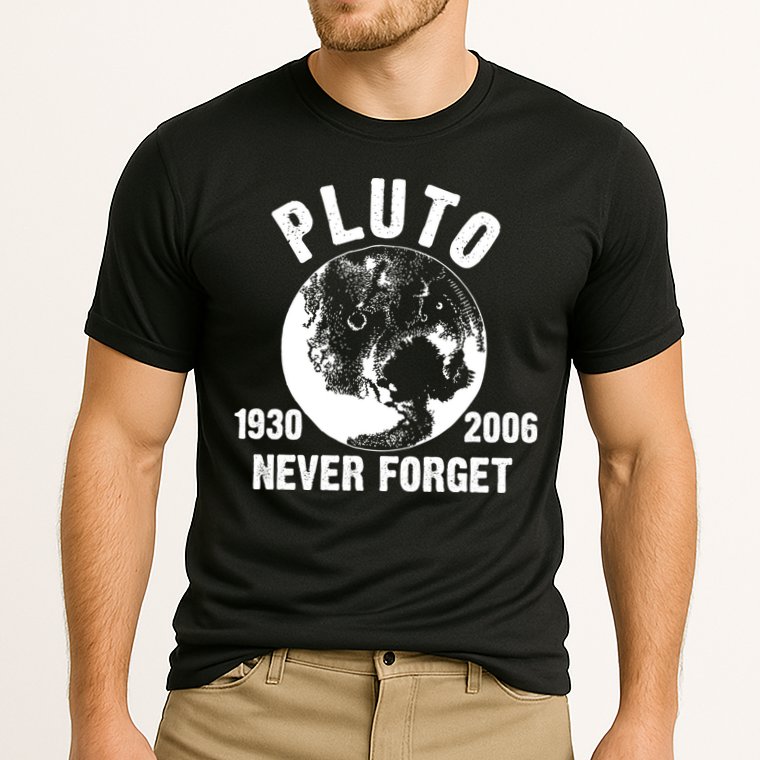 Pluto Never Forget 1930/2006 Cooling Performance Crew T-Shirt