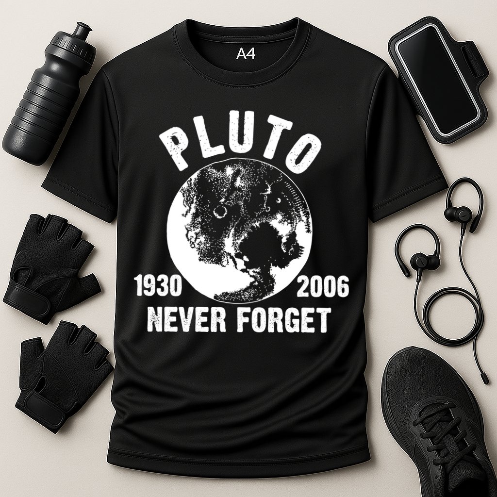 Pluto Never Forget 1930/2006 Cooling Performance Crew T-Shirt