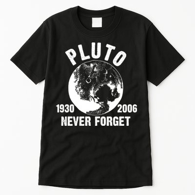 Pluto Never Forget 1930/2006 Tall T-Shirt