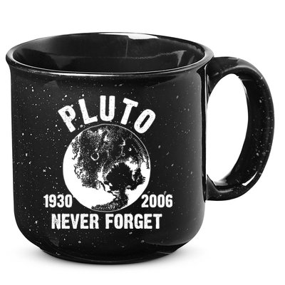 Pluto Never Forget 1930/2006 15oz Campfire Ceramic Mug