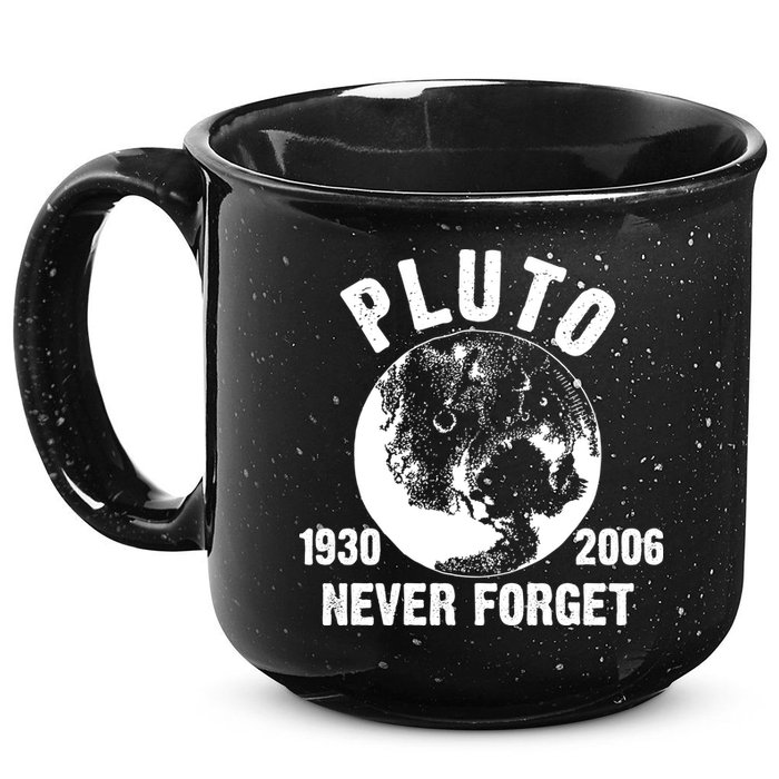 Pluto Never Forget 1930/2006 15oz Campfire Ceramic Mug