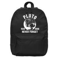 Pluto Never Forget 1930/2006 16 in Basic Backpack