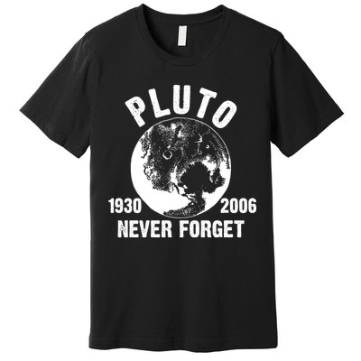 Pluto Never Forget 1930/2006 Premium T-Shirt