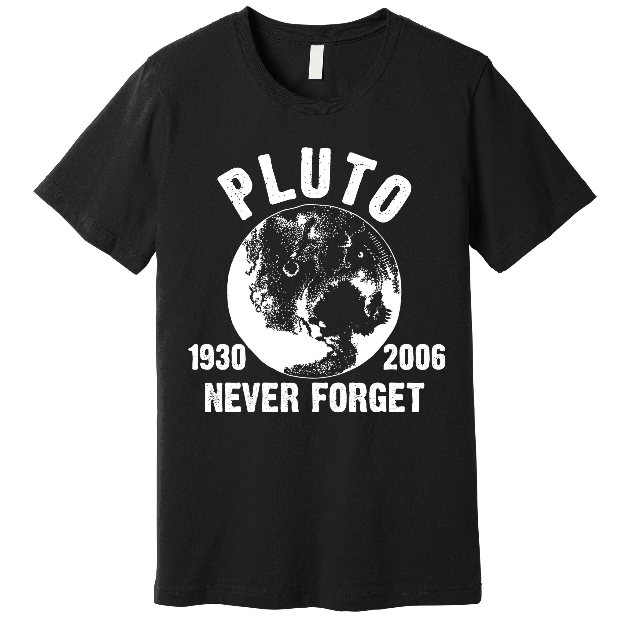 Pluto Never Forget 1930/2006 Premium T-Shirt