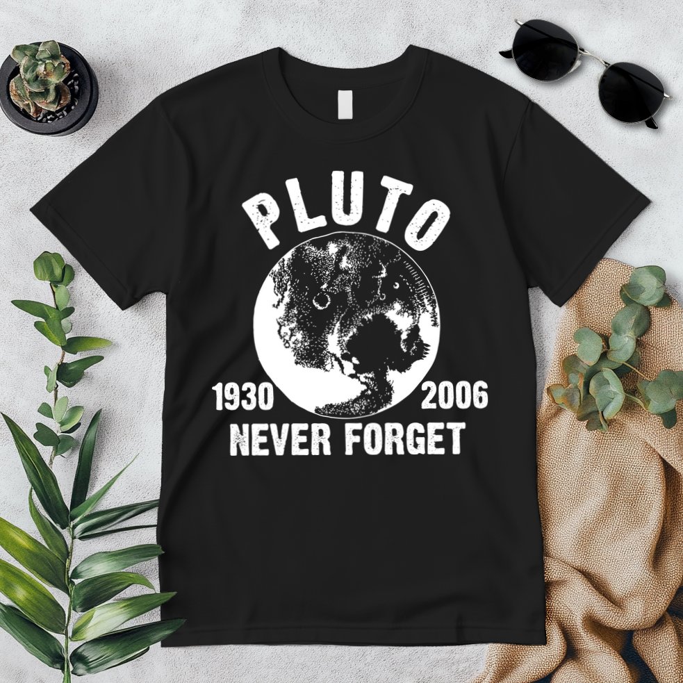 Pluto Never Forget 1930/2006 Premium T-Shirt