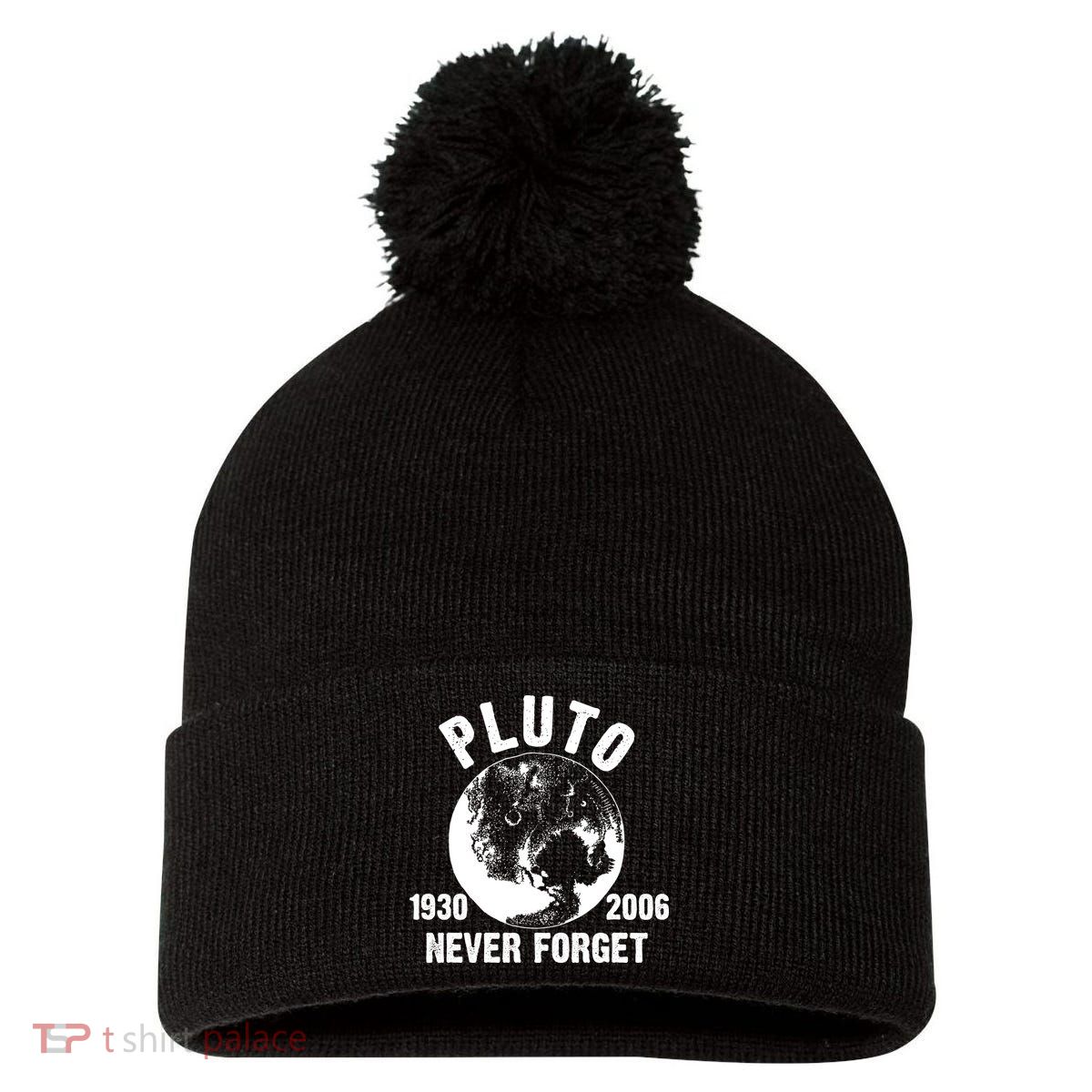 Pluto Never Forget 1930/2006 Pom Pom 12in Knit Beanie