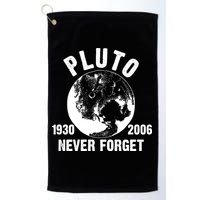 Pluto Never Forget 1930/2006 Golf Towel