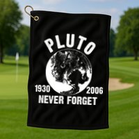 Pluto Never Forget 1930/2006 Golf Towel