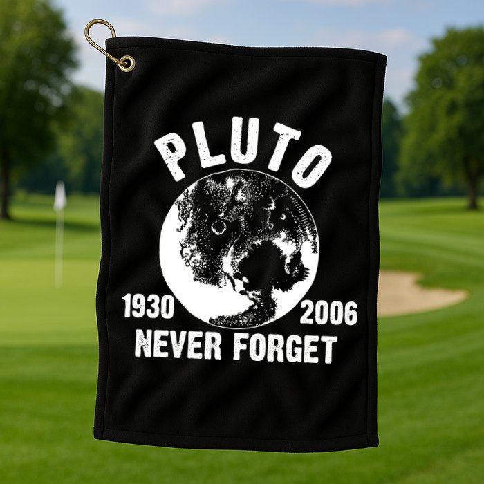 Pluto Never Forget 1930/2006 Golf Towel