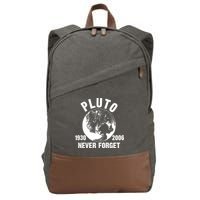 Pluto Never Forget 1930/2006 Cotton Canvas Backpack