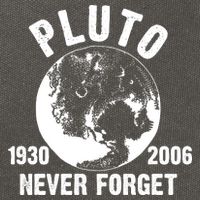 Pluto Never Forget 1930/2006 Cotton Canvas Backpack
