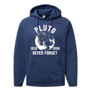 Pluto Never Forget 1930/2006 Performance Fleece Hoodie