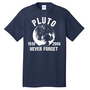 Pluto Never Forget 1930/2006 Tall T-Shirt