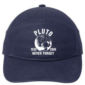 Pluto Never Forget 1930/2006 7-Panel Snapback Hat