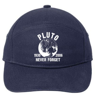 Pluto Never Forget 1930/2006 7-Panel Snapback Hat