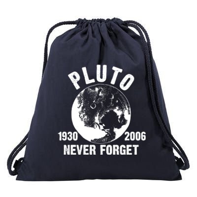 Pluto Never Forget 1930/2006 Drawstring Bag