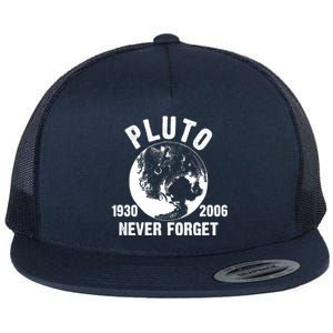 Pluto Never Forget 1930/2006 Flat Bill Trucker Hat