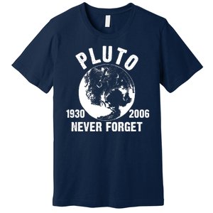 Pluto Never Forget 1930/2006 Premium T-Shirt