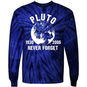 Pluto Never Forget 1930/2006 Tie-Dye Long Sleeve Shirt