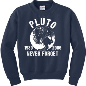 Pluto Never Forget 1930/2006 Kids Sweatshirt