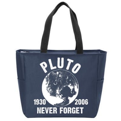 Pluto Never Forget 1930/2006 Zip Tote Bag