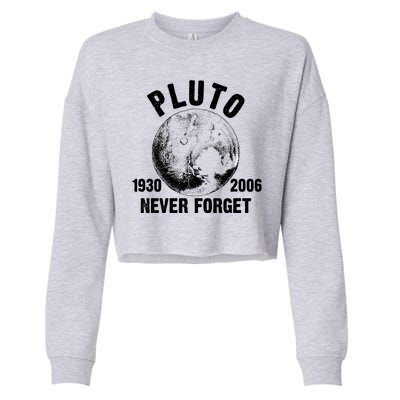 Pluto Never Forget 1930/2006 Cropped Pullover Crew