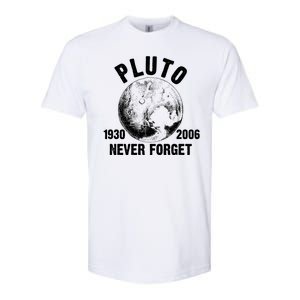 Pluto Never Forget 1930/2006 Softstyle CVC T-Shirt