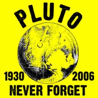 Pluto Never Forget 1930/2006 Women's V-Neck T-Shirt