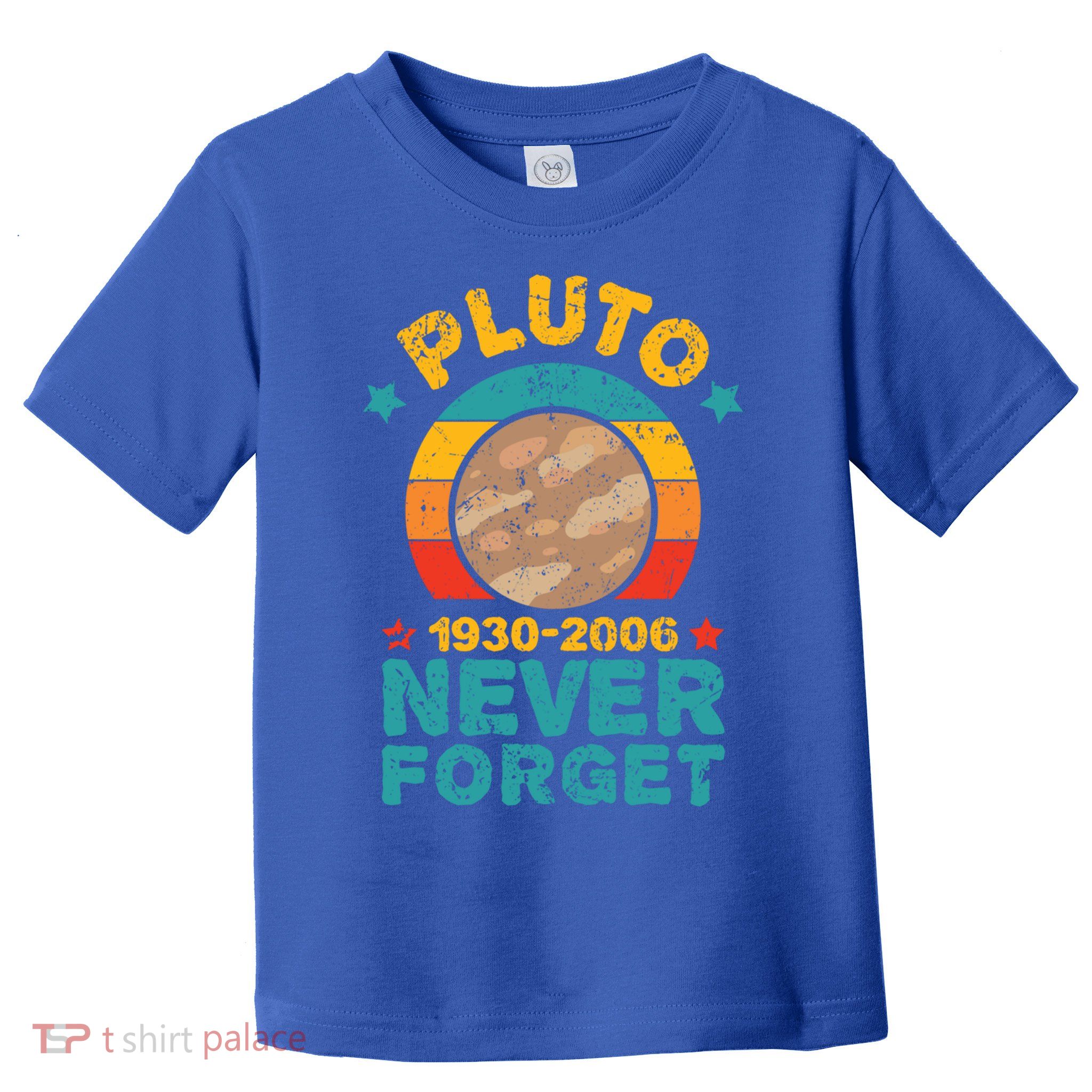 Pluto Never Forget Remember 1930 2006 Vintage Gift Toddler T-Shirt