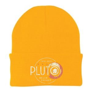 Pluto Never Forget Funny Pluto Pluto Lover Pluto  Knit Cap Winter Beanie