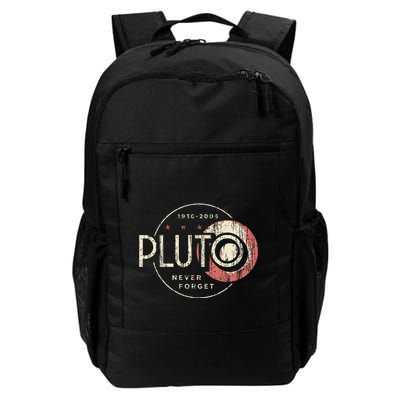 Pluto Never Forget Funny Pluto Pluto Lover Pluto  Backpack