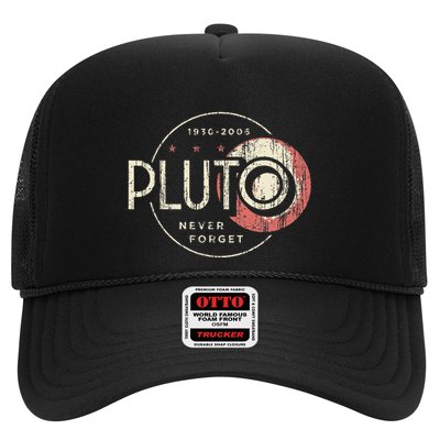 Pluto Never Forget Funny Pluto Pluto Lover Pluto  Trucker Hat