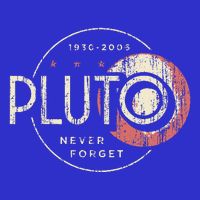 Pluto Never Forget Funny Pluto Pluto Lover Pluto  16 in Basic Backpack