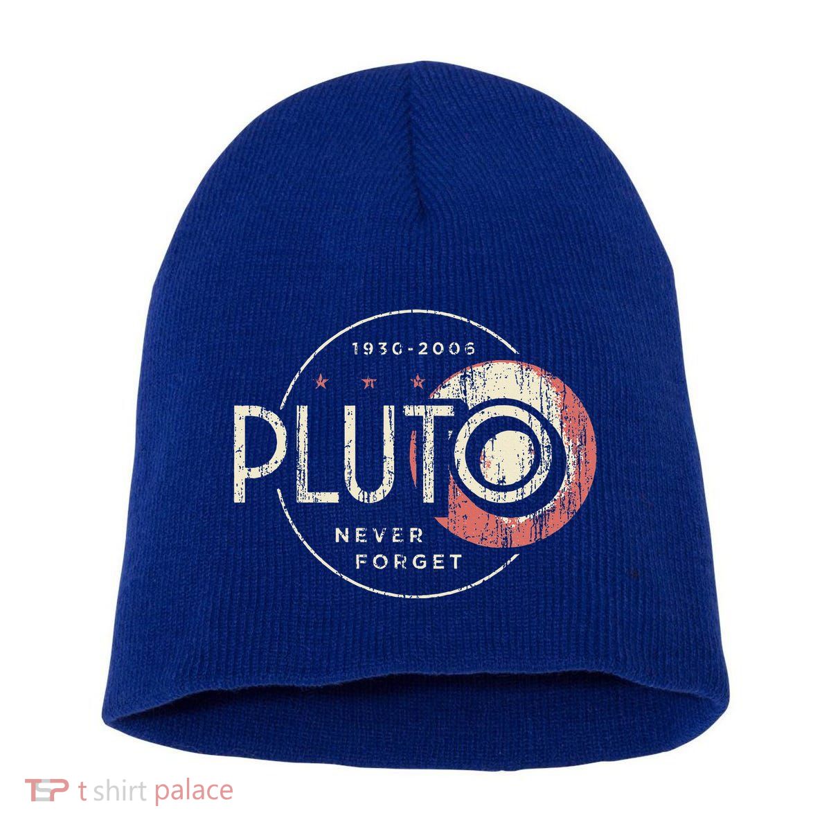 Pluto Never Forget Funny Pluto Pluto Lover Pluto  Short Acrylic Beanie