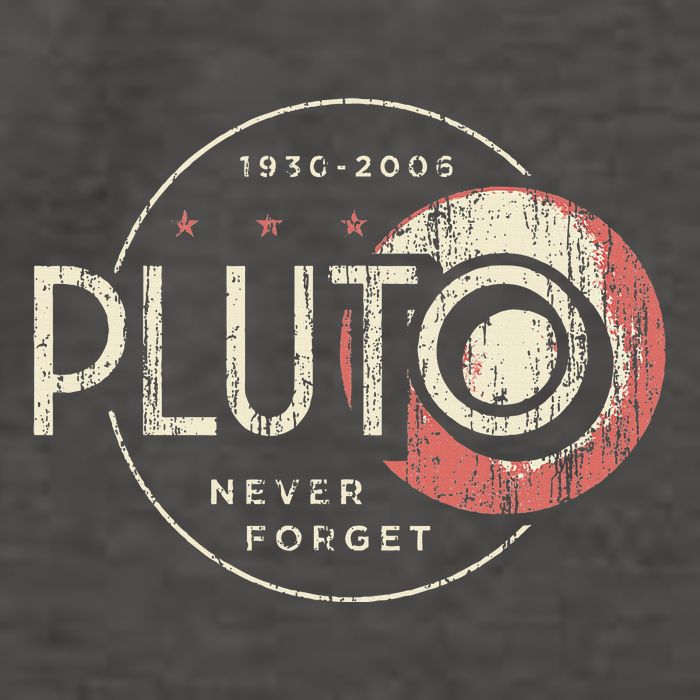 Pluto Never Forget Funny Pluto Pluto Lover Pluto  Vector Backpack
