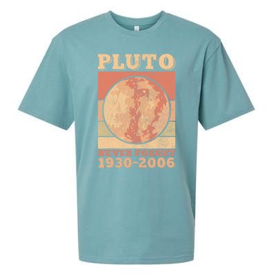 Pluto Never Forget Space Science Astronomy Men Women Funny Sueded Cloud Jersey T-Shirt