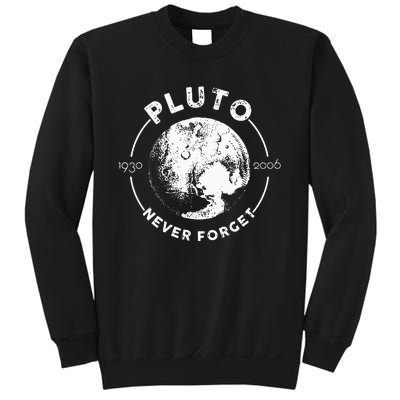 Pluto Never Forget 1930 2006 Planet Space Science Astronomy Sweatshirt