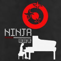 Piano Ninja Funny Keyboard Player Pianist Gift Golf Towel