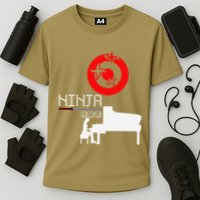 Piano Ninja Funny Keyboard Player Pianist Gift Performance Shirt