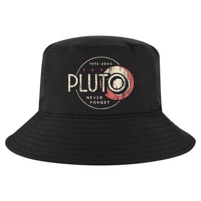 Pluto Never Forget Funny Pluto Pluto Lover Pluto Cool Comfort Performance Bucket Hat