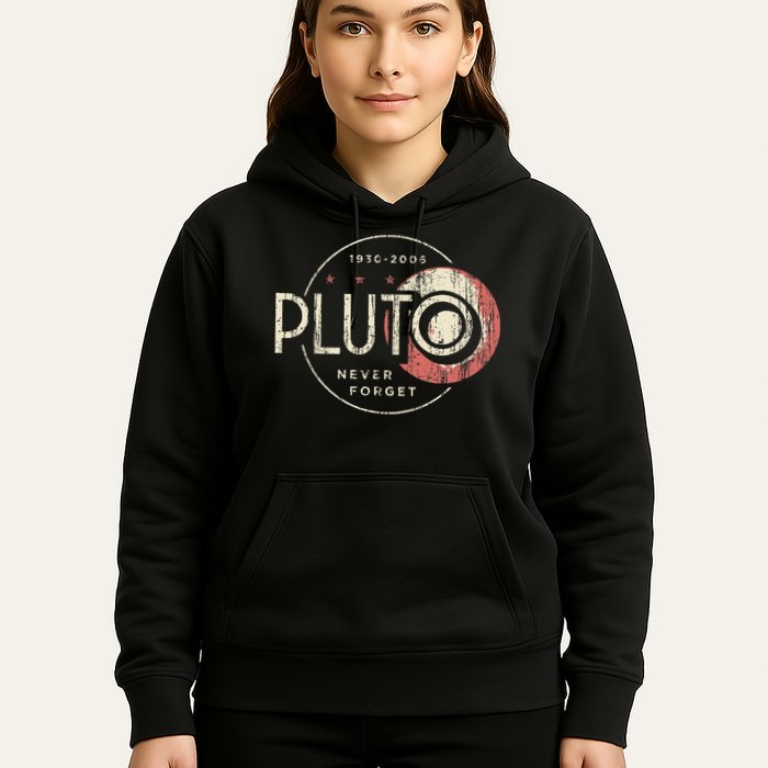Pluto Never Forget Funny Pluto Pluto Lover Pluto Hoodie