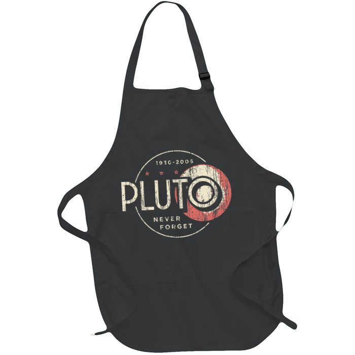 Pluto Never Forget Funny Pluto Pluto Lover Pluto Apron