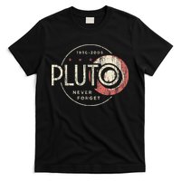 Pluto Never Forget Funny Pluto Pluto Lover Pluto T-Shirt