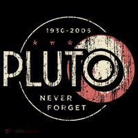 Pluto Never Forget Funny Pluto Pluto Lover Pluto Flatbill Hat